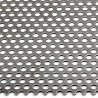 Brass perforated metal mesh