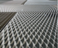 Decorative aluminum expanded metal mesh